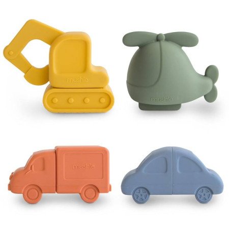 PACK 4 VEHICULOS BAÑO SOLID MULTI