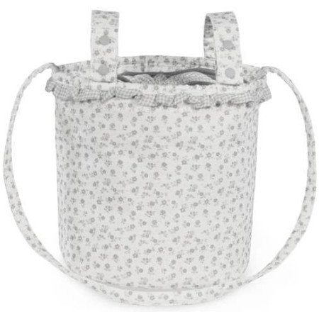 BOLSA LITTLE BLOOM FLOWERS GREY PASITO A PASITO