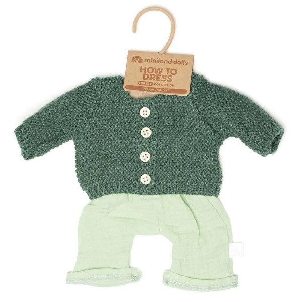 CONJUNTO BEBE 38 CM. MINILAND