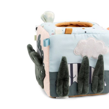 CUBO DESCUBRIMIENTOS SENSORIAL DONE BY DEER