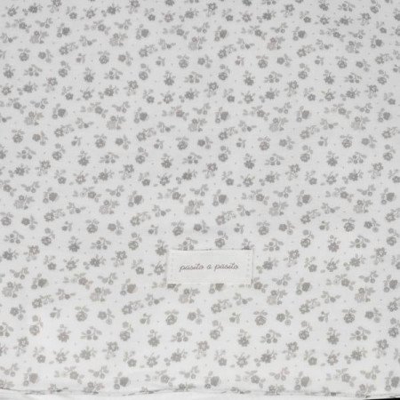 EDREDÓN + SÁBANA BAJERA + ALMOHADA CUNA 90X50 CM LITTLE BLOOM