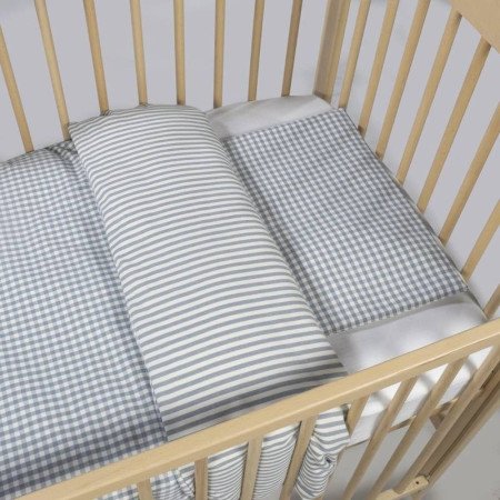 EDREDÓN NORD., BAJERA Y ALMOHADA PRALINÉ CUNA 120X60 WALKING MUM