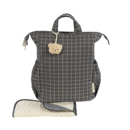 MOCHILA CAMBIADOR COLECCIÓN TARTAN PASITO A PASITO