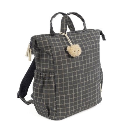 MOCHILA CAMBIADOR COLECCIÓN TARTAN PASITO A PASITO