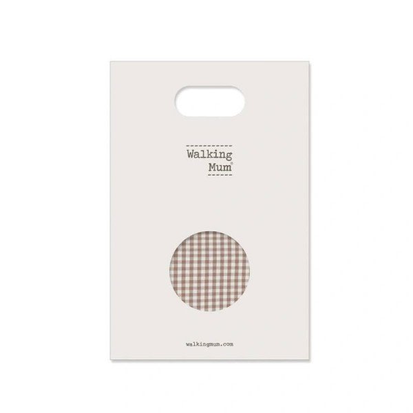 MUSELINA 120X120 PRALINÉ WALKING MUM