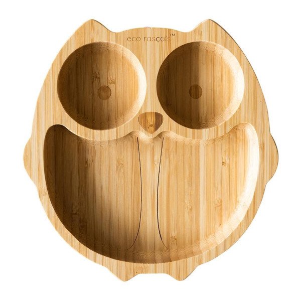 PLATO DE BAMBÚ ECO RASCALS