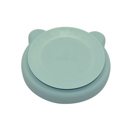 PLATO SILICONA CON VENTOSA BOJUNGLE