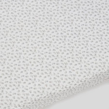 SABANA BAJERA CUNA 120X60 LITTLE BLOOM PASITO A PASITO