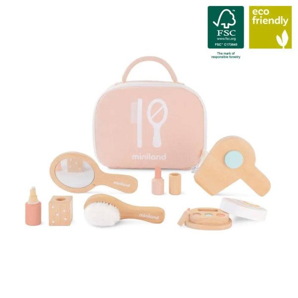 SET BELLEZA MADERA MINILAND