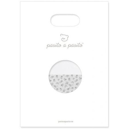 SET/2 MUSELINAS 70X70 CM LITTLE BLOOM PASITO A PASITO