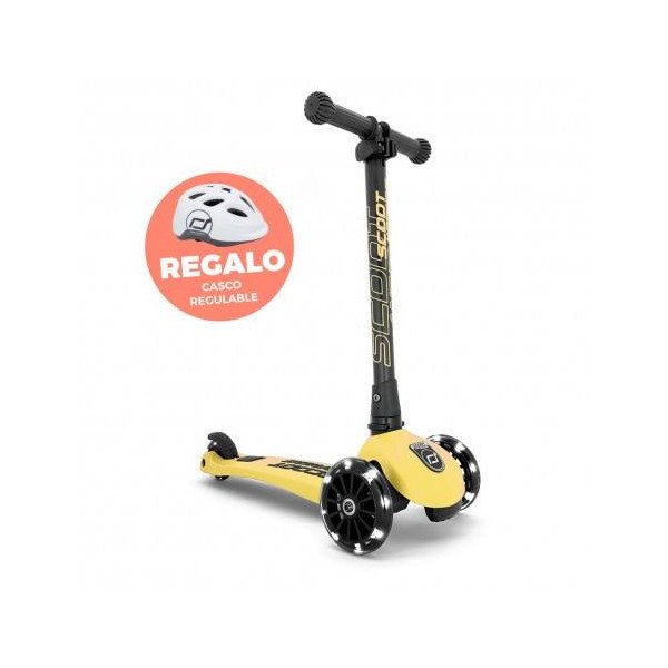 PATINETE PLEGABLE HIGHWAYKICK THREE LED SCOOT RIDE