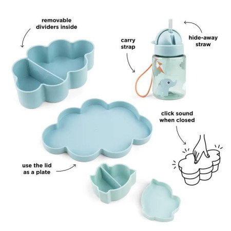 SET ALMUERZO INFANTIL DONE BY DEER