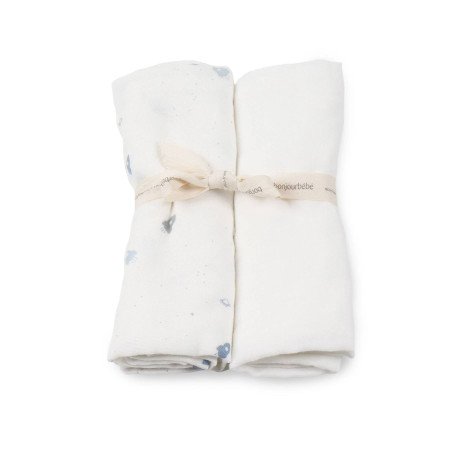 MUSELINA 70X70 PACK 2 BONJOURBEBE
