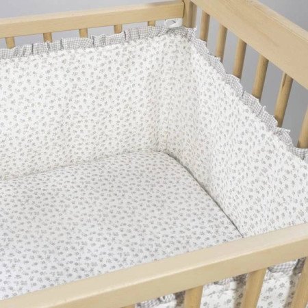 PROTECTOR CHICHONERA CUNA 120X60 LITTLE BLOOM PASITO