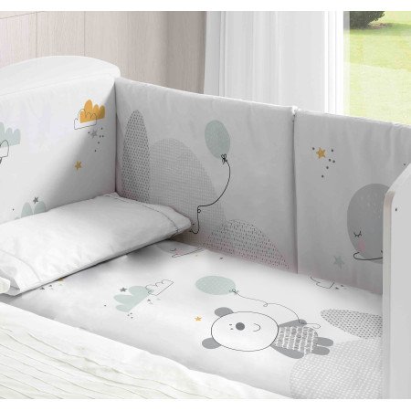 CUNA SWEET GLOBITO COLECHO + TEXTIL + COLCHÓN