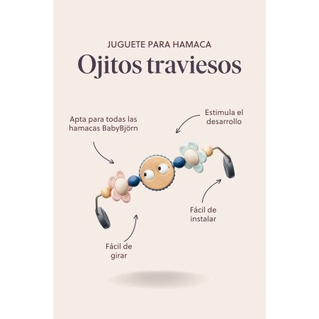 JUGUETE OJITOS TRAVIESOS PARA HAMACA BABYBJORN