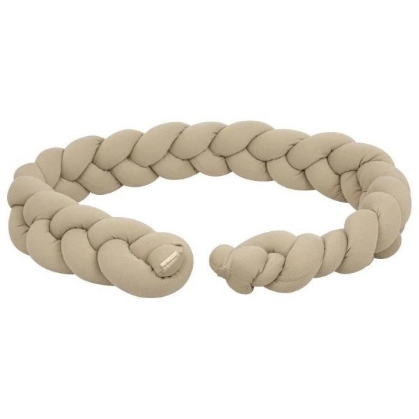 PROTECTOR TRENZA LISA 210 TEXTURES PARA CUNA BIMBIDREAMS