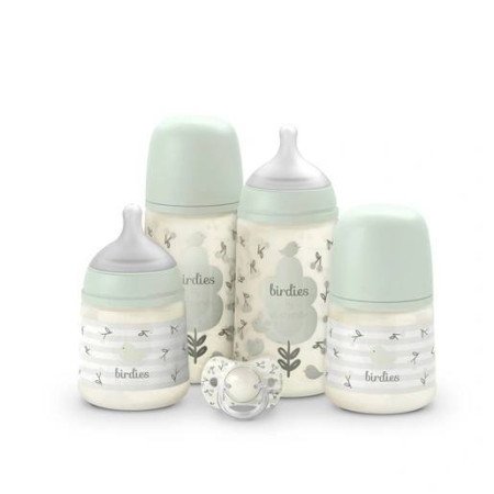 SET DE REGALO BIBERONES ESSENTIAL BIRDIES SUAVINEX