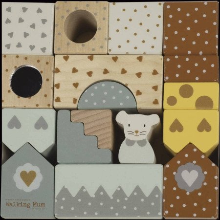 ARQUITECTURAS APILABLES DE MADERA POPPY WALKING MUM