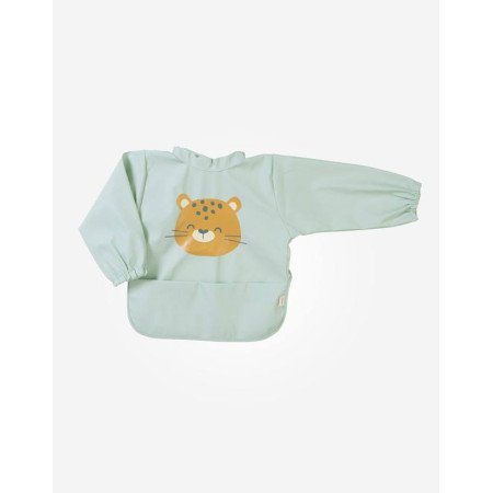 BABERO IMPERMEABLE CON MANGAS DE SARO