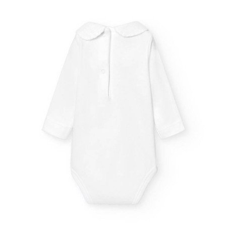 BODY MANGA LARGA CUELLO BEBÉ BABIDU