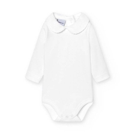 BODY MANGA LARGA CUELLO BEBÉ BABIDU