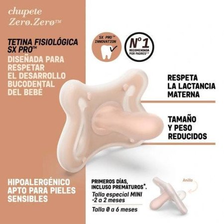 CHUPETE ZERO.ZERO SUAVINEX