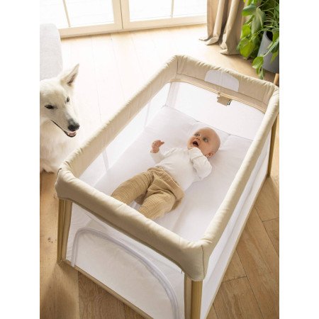 CUNA DE VIAJE NORDIC PURE WHITE BOOJUNGLE