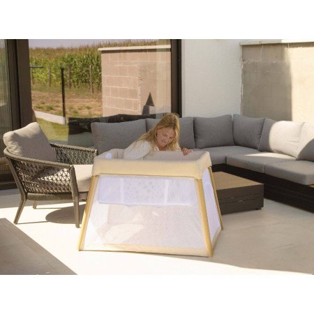 CUNA DE VIAJE NORDIC PURE WHITE BOOJUNGLE