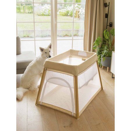 CUNA DE VIAJE NORDIC PURE WHITE BOOJUNGLE