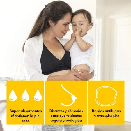 DISCOS ABSORBENTES DESECHABLES MEDELA