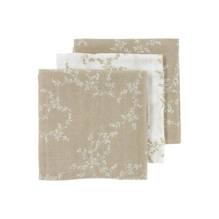 MUSELINA MEDIANA PACK DE 3 70x70 CM ME-BRANCHES