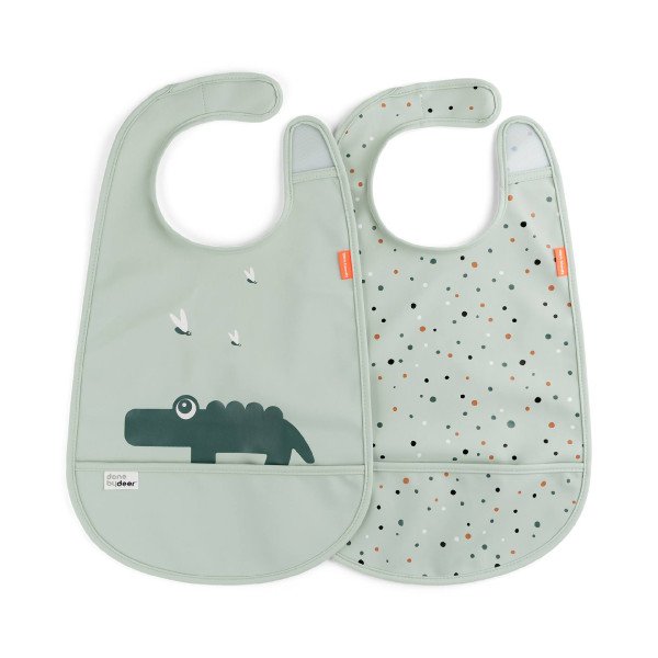 PACK 2 BABEROS VELCRO DONE BY DEER