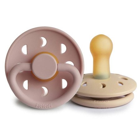 PACK 2 CHUPETES LATEX MOON FRIGG