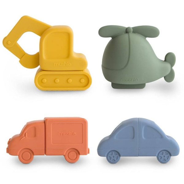 PACK 4 VEHICULOS BAÑO SOLID MULTI