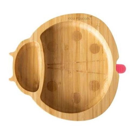 PLATO BAMBU LADYBIRD ECO RASCALS