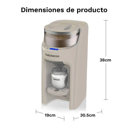 PREPARADOR DE BIBERONES BABYBREZZA OATMEAL BEIGE