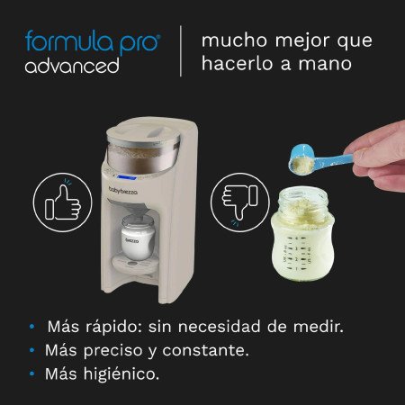 PREPARADOR DE BIBERONES BABYBREZZA OATMEAL BEIGE