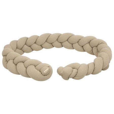 PROTECTOR TRENZA LISA 300 TEXTURES PARA CUNA BIMBIDREAMS