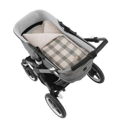 SACO CUCO CRUZADO SIN CAPUCHA INVIERNO NORA BABY - CAMBRASS