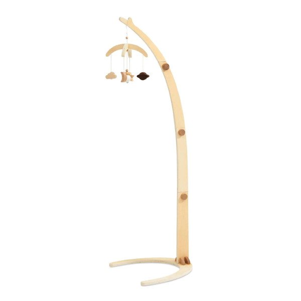 SOPORTE CON MOVIL DE CUNA DE MADERA ELEVA PLUS ALONDRA E147C