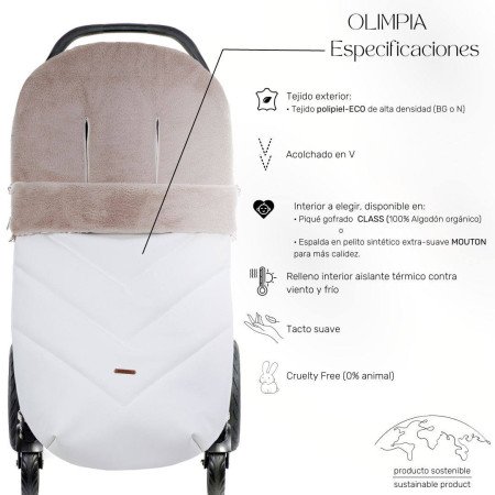 SACO SILLA UNIVERSAL INVIERNO UZTURRE COLECCIÓN OLIMPIA