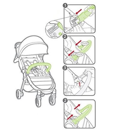 BARRA DELANTERA CITY TOUR BABY JOGGER