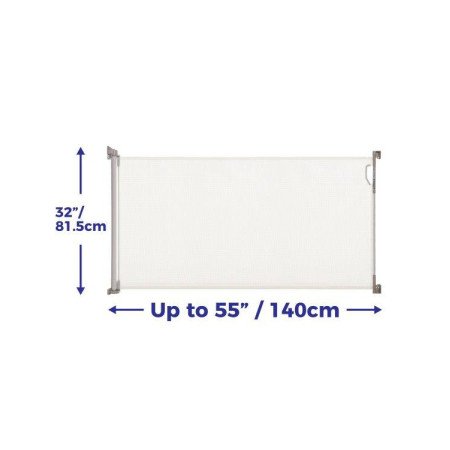 BARRERA PUERTA RETRACTIL HASTA 140CM