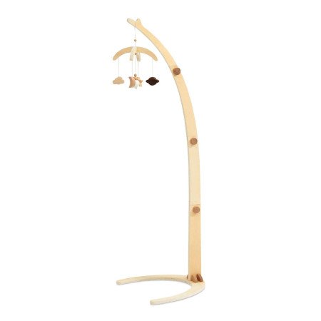 SOPORTE CON MOVIL DE CUNA DE MADERA ALONDRA
