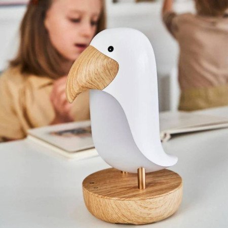 LAMPARA CON ALTAVOZ PAJARO
