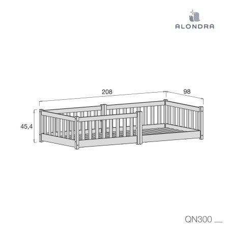 CAMA MONTESSORI TUKKI ALONDRA