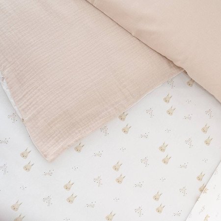 KIT TEXTIL CUNA RABBITS MICUNA