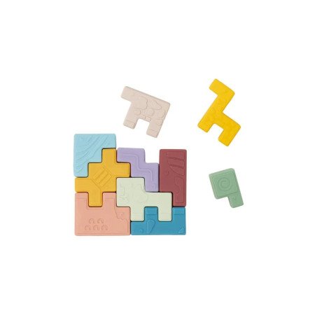 PUZZLE SOFT ANIMAL BLOCKS MINILAND