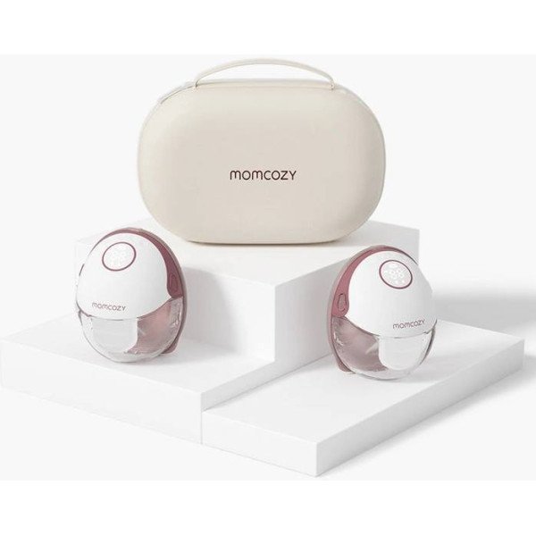 SACALECHES DOBLE PORTATIL M6 GRANATE MOMCOZY